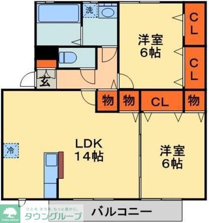 パークストリート の物件間取画像